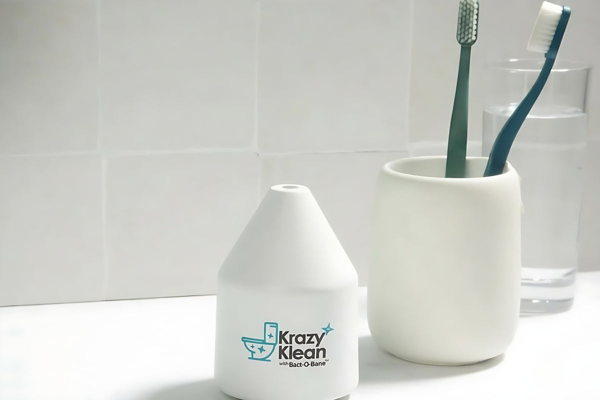 Krazy Klean Pro in the bathroom